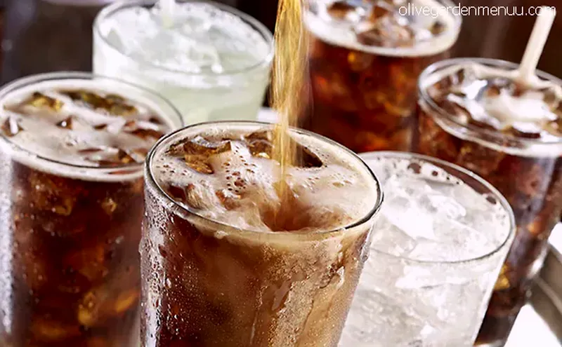Olive Garden Menu 70 To Go Fountain Drinks